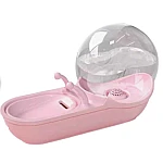 Dispenser de apa pentru animalute cu rezervor tip melc