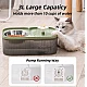Fantana de apa si castron pisici 3L cu bol din otel inoxidabil Fantana de apa si castron pisici 3L cu bol din otel inoxidabil