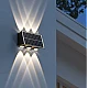 Lampa solara de perete 6 LED lumina calda Lampa solara de perete 6 LED lumina calda