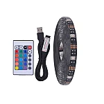 Kit banda LED RGB pentru TV lungime 5 m telecomanda inclusa