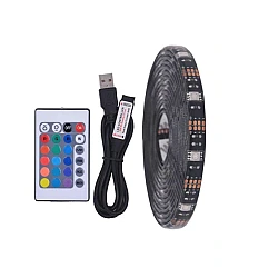 Kit banda LED RGB pentru TV lungime 3 m telecomanda inclusa