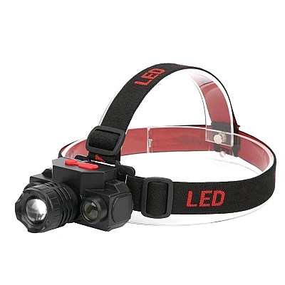 Lanterna de cap KX 1805 cu 3 faze iluminare 180 lm incarcare USB Lanterna de cap KX 1805 cu 3 faze iluminare 180 lm incarcare USB
