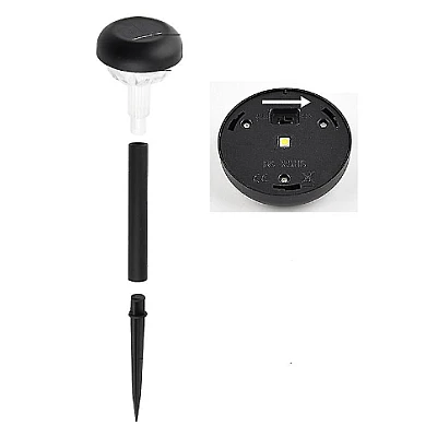 Set 10 lampi solare cu iluminare floare colorata 30 cm Set 10 lampi solare cu iluminare floare colorata 30 cm
