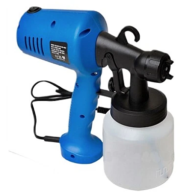 Pistol de Vopsit cu Pulverizator Electric Capacitate 800 ml Albastru Pistol de Vopsit cu Pulverizator Electric Capacitate 800 ml Albastru
