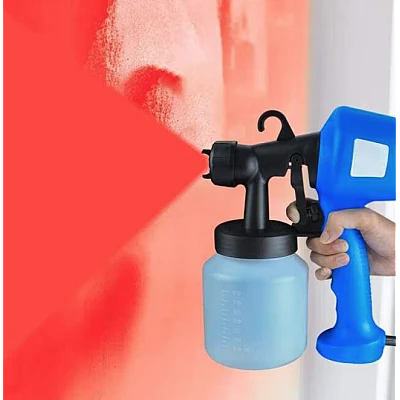 Pistol de Vopsit cu Pulverizator Electric Capacitate 800 ml Albastru Pistol de Vopsit cu Pulverizator Electric Capacitate 800 ml Albastru