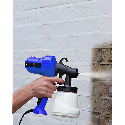 Pistol de Vopsit cu Pulverizator Electric Capacitate 800 ml Albastru Pistol de Vopsit cu Pulverizator Electric Capacitate 800 ml Albastru
