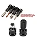 Adaptor de impact 1/2 pentru priza hexagonala patrata Adaptor de impact 1/2 pentru priza hexagonala patrata