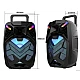 Boxa portabila ZQS 15109 cu bluetooth microfon wireless led RGB stil Troller Boxa portabila ZQS 15109 cu bluetooth microfon wireless led RGB stil Troller