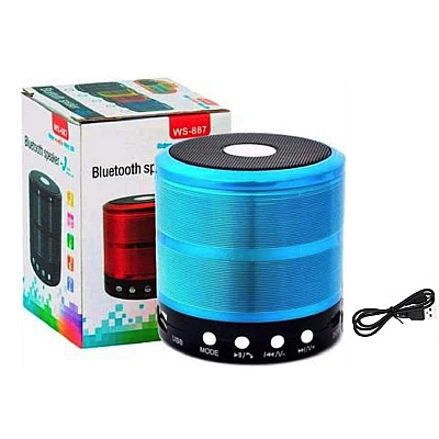 Mini Boxa portabila WS 887 cu Bluetooth USB MP3 Mini Boxa portabila WS 887 cu Bluetooth USB MP3