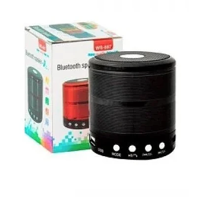 Mini Boxa portabila WS 887 cu Bluetooth USB MP3 Mini Boxa portabila WS 887 cu Bluetooth USB MP3