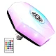 Bec smart XY 730 cu difuzor telecomanda conectare Bluetooth 12 culori LED Bec smart XY 730 cu difuzor telecomanda conectare Bluetooth 12 culori LED