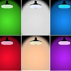 Bec smart XY 730 cu difuzor telecomanda conectare Bluetooth 12 culori LED Bec smart XY 730 cu difuzor telecomanda conectare Bluetooth 12 culori LED