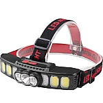 Lanterna de cap HX 811 cu 9 LED puternice si incarcare USB