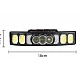 Lanterna de cap HX 811 cu 9 LED puternice si incarcare USB Lanterna de cap HX 811 cu 9 LED puternice si incarcare USB
