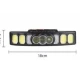 Lanterna de cap HX 811 cu 9 LED puternice si incarcare USB