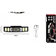 Lanterna de cap HX 811 cu 9 LED puternice si incarcare USB Lanterna de cap HX 811 cu 9 LED puternice si incarcare USB