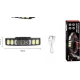 Lanterna de cap HX 811 cu 9 LED puternice si incarcare USB