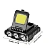 Lanterna frontala LY 801 Cob + 3 Led reglabila neagra Lanterna frontala LY 801 Cob + 3 Led reglabila neagra