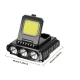 Lanterna frontala LY 801 Cob + 3 Led reglabila neagra