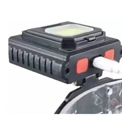 Lanterna frontala LY 801 Cob + 3 Led reglabila neagra Lanterna frontala LY 801 Cob + 3 Led reglabila neagra