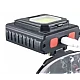 Lanterna frontala LY 801 Cob + 3 Led reglabila neagra Lanterna frontala LY 801 Cob + 3 Led reglabila neagra