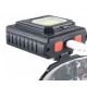 Lanterna frontala LY 801 Cob + 3 Led reglabila neagra