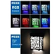 Lampa solara decorativa pentru perete cu LED Multicolor Lampa solara decorativa pentru perete cu LED Multicolor