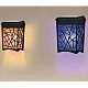 Lampa solara decorativa pentru perete cu LED Multicolor Lampa solara decorativa pentru perete cu LED Multicolor