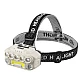 Lanterna de cap HX 817S cu 5 LED + COB si led rosu/albastru Lanterna de cap HX 817S cu 5 LED + COB si led rosu/albastru