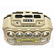 Lanterna de cap HX 817S cu 5 LED + COB si led rosu/albastru Lanterna de cap HX 817S cu 5 LED + COB si led rosu/albastru