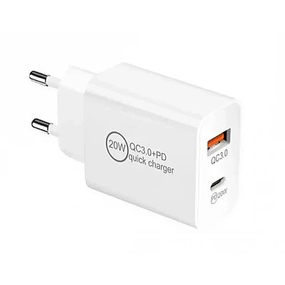 Incarcator pentru telefon PD+QC3.0 20W Incarcator pentru telefon PD+QC3.0 20W