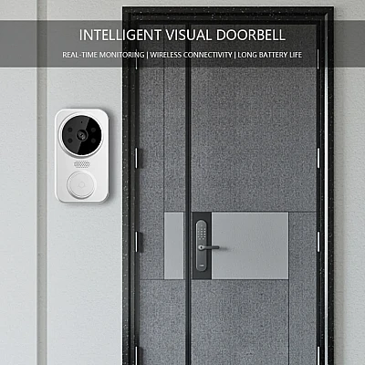 Sonerie inteligenta reincarcabila prin USB fără fir WiFi pentru interior si exterior Sonerie inteligenta reincarcabila prin USB fără fir WiFi pentru interior si exterior