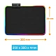 Mousepad Gaming Andowl Q R20 cu LED multicolor USB Mousepad Gaming Andowl Q R20 cu LED multicolor USB