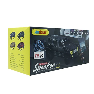 Boxa Bluetooth Q YX1869 cu 2 difuzoare model JEEP Boxa Bluetooth Q YX1869 cu 2 difuzoare model JEEP