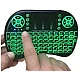 Tastatura Mini Wireless Q K07 cu Touchpad 2.4 GHz Iluminare RGB 7 Culori Tastatura Mini Wireless Q K07 cu Touchpad 2.4 GHz Iluminare RGB 7 Culori