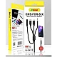 Cablu Adaptor Auxiliar Audio Jack 3.5mm 4in1 Andowl Q SX12 Cablu Adaptor Auxiliar Audio Jack 3.5mm 4in1 Andowl Q SX12