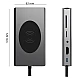 Hub cu 9 porturi diferite Q HU666 si incarcare wireless Hub cu 9 porturi diferite Q HU666 si incarcare wireless