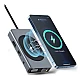 Hub cu 9 porturi diferite Q HU666 si incarcare wireless Hub cu 9 porturi diferite Q HU666 si incarcare wireless