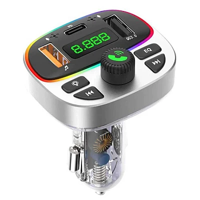 Modulator auto Q C666 handsfree USB FM Bluetooth 20W Modulator auto Q C666 handsfree USB FM Bluetooth 20W