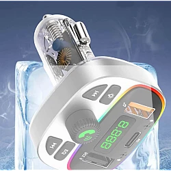 Modulator auto Q C666 handsfree USB FM Bluetooth 20W Modulator auto Q C666 handsfree USB FM Bluetooth 20W