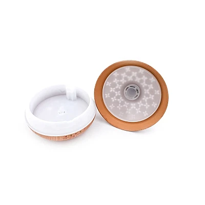 Umidificator ultrasonic si difuzor de arome Q T59 Lemn deschis Umidificator ultrasonic si difuzor de arome Q T59 Lemn deschis