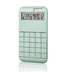 Calculator de birou multifunctional PN 2888 cu incarcare solara Verde