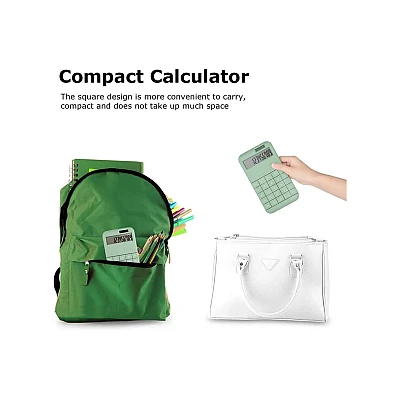 Calculator de birou multifunctional PN 2888 cu incarcare solara Verde Calculator de birou multifunctional PN 2888 cu incarcare solara Verde
