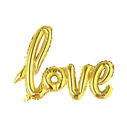 Balon din folie PartyGo Love FB 0522 Auriu