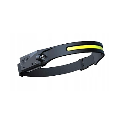 Lanterna frontala de cap LED USB AS 51737 Negru Lanterna frontala de cap LED USB AS 51737 Negru