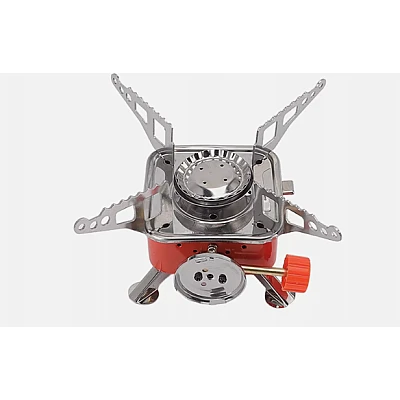 Mini arzator cu butelie inclusa pentru drumetii Mini arzator cu butelie inclusa pentru drumetii