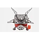 Mini arzator cu butelie inclusa pentru drumetii Mini arzator cu butelie inclusa pentru drumetii
