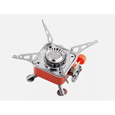 Mini arzator cu butelie inclusa pentru drumetii Mini arzator cu butelie inclusa pentru drumetii