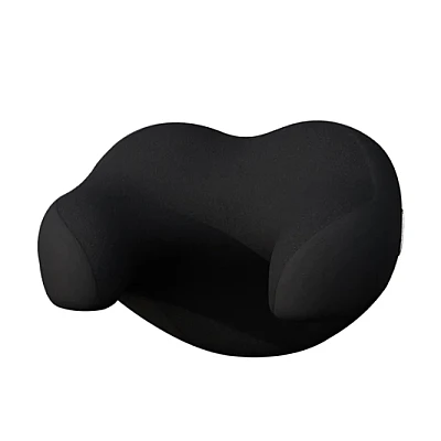 Perna pentru tetiera pentru masina cu spuma de memorie Negru Gri Perna pentru tetiera pentru masina cu spuma de memorie Negru Gri