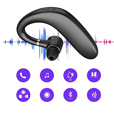Casca wireless S109 Bluetooth 5.0 Reducerea zgomotului Negru Casca wireless S109 Bluetooth 5.0 Reducerea zgomotului Negru